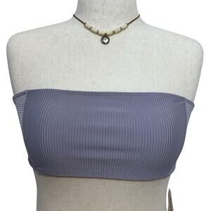 LA Hearts by Pacsun NWT Lavender Bandeau Swim Top Women L